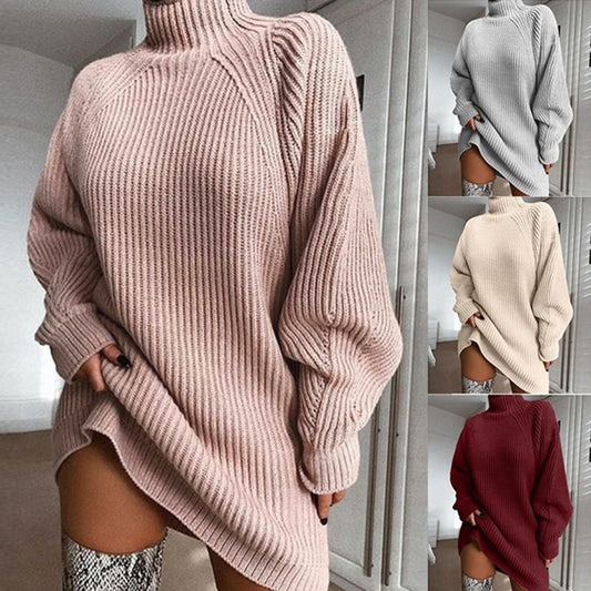 solid-turtleneck-long-sweater-winter-warm-women-sweater-dress