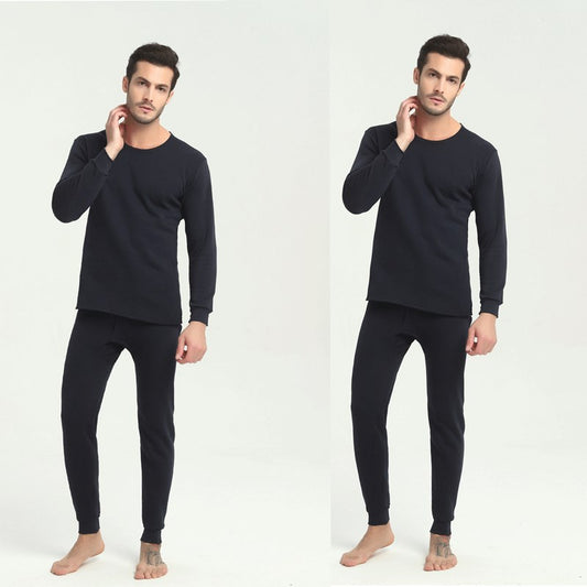 thermal-underwear-suit-mens-round-neck-polyester-thin-autumn-clothes-winter