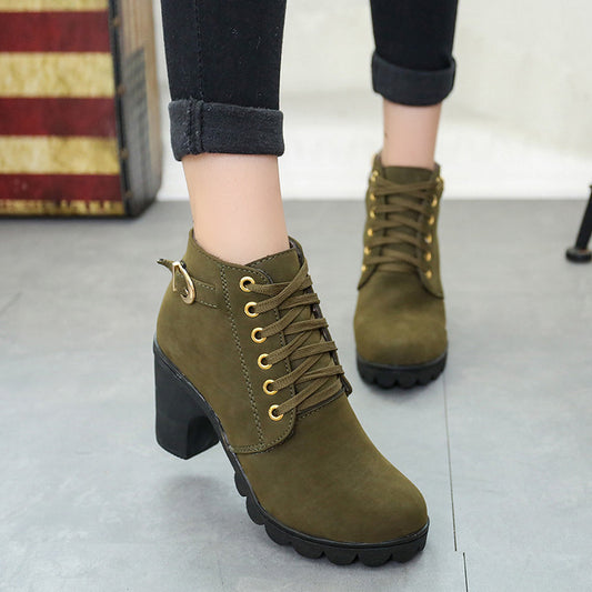chunky-block-heel-boots-buckle-ankle-boots-women-shoes