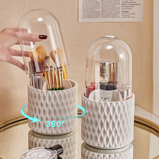 360-rotating-large-capacity-transparent-makeup-brush-storage-pen-holder-acrylic-dust-with-lid-desktop-cosmetic-storage-box