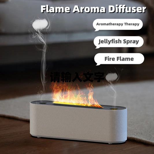 flame-air-humidifier-ultrasonic-7-colors-aroma-diffuser-led-cool-mist-maker-fogger-essential-oil-room-fragrance-office-home-decor
