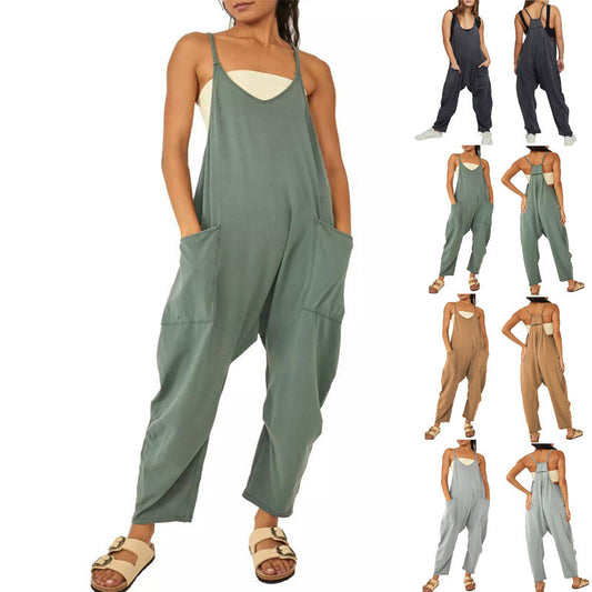 summer-womens-loose-sleeveless-jumpsuits-spaghetti-strap-long-pant-romper-jumpsuit-with-pockets-zipper