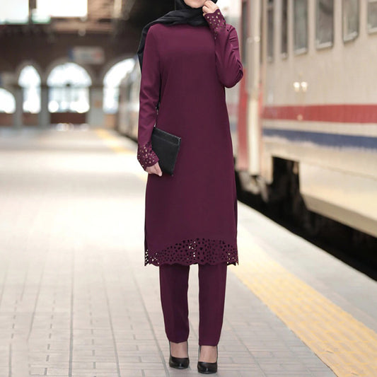 muslim-womens-suit-abaya-two-piece-suit