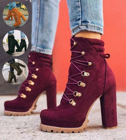 heeled-boots-for-women-round-toe-lace-up-high-heels-boots-mid-calf-shoes