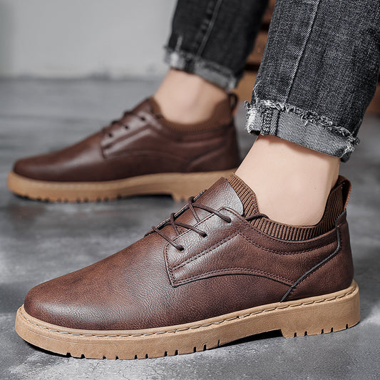 mens-leather-british-autumn-winter-youth-work-shoes