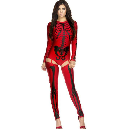 halloween-cosplay-costume-skull-zombie-uniform