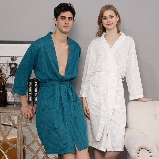 couple-robes-sleepwear-women-men-loungewear-bathrobe