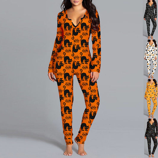 halloween-printed-jumpsuit-long-sleeve-home-pajamas-casual-trousers-womens-cos-clothing